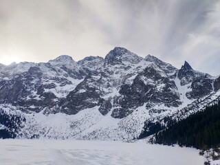 Polskie góry tatry zimą © Przemek