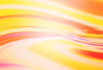 Obraz premium Light Orange vector colorful blur background.