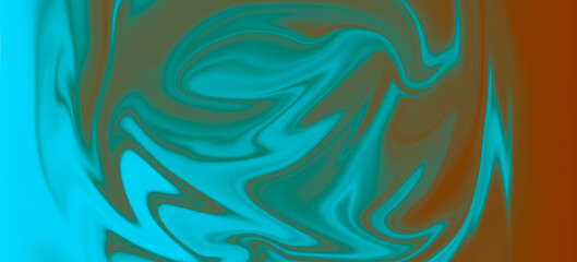 Cyan orange abstract concept mix of colors advertising copy space campaign, invitations, abstract art