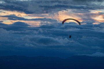 Sunset Paragliding