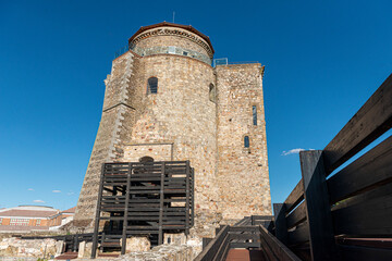 TORREÓN CASTILLO ALBA DE TORMES DETALLES EXTERIORES 