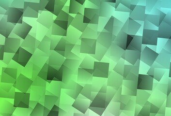 Light Green vector layout with lines, rectangles.