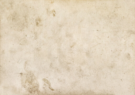Used paper sheet texture white background