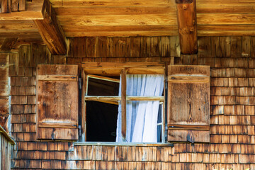 Allgäu - Chalet - Fenster - Hütte - Alpe - Alm