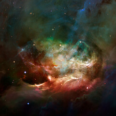Deep space background. Elements of this image furnished by NASA