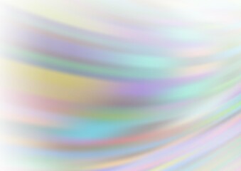 Light Silver, Gray vector blurred shine abstract template. Colorful illustration in blurry style with gradient. The elegant pattern for brand book.