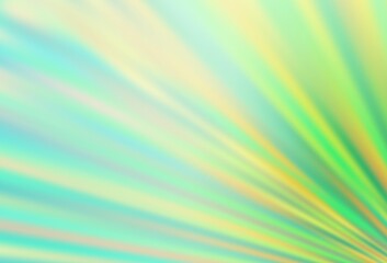 Light Green vector texture with colored lines.