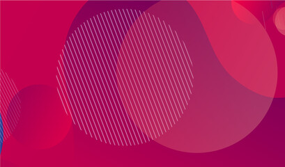 Landing page template with liquid fluid shapes and geometric patterns for business website design. illustration