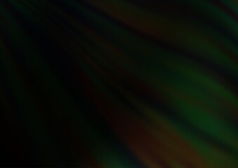 Dark Green vector pattern with lava shapes. Brand new colored illustration in marble style with gradient. A new texture for your  ad, booklets, leaflets.