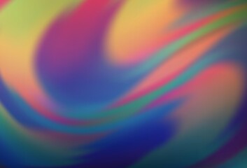 Obraz premium Light Blue, Red vector blurred shine abstract template.