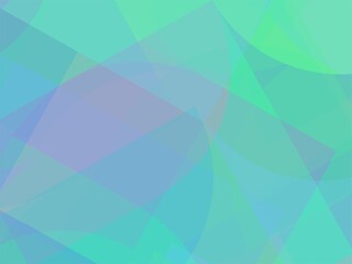 Beautiful of Colorful Art Blue, Purple and Green, Abstract Modern Shape. Image for Background or Wallpaper