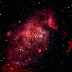 Deep space background. Elements of this image furnished by NASA