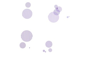 Light Purple vector texture with disks.