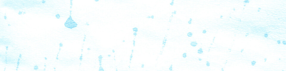 Watercolor Dots. Blue Winter Noise Texture. Ink 