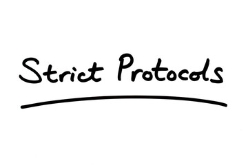 Fototapeta premium Strict Protocols