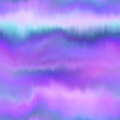 Seamless abstract pattern. Vivid degrade blur ombre radiant surreal blurry saturated digital wavy ocean water seamless repeat raster jpg swatch. Soft gentle subtle fuzzy soft out of focus blobs. © NinjaCodeArtist