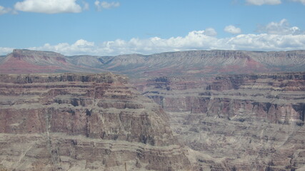 Vista de las paredes del Gran Cañón del Río Colorado en el área de Guano Point.