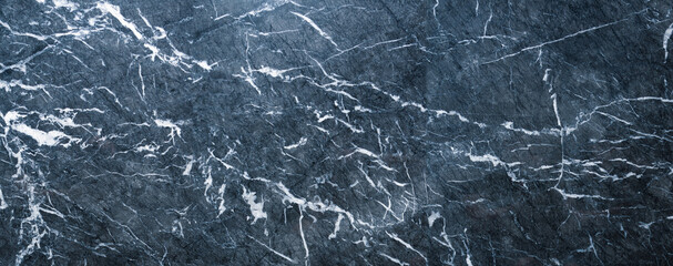 Fototapeta na wymiar dark blue marble background, natural stone texture