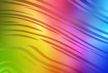 Obraz premium Light Multicolor vector glossy abstract background.