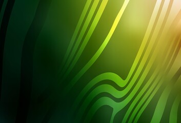 Dark Green, Red vector texture with wry lines.