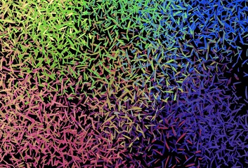 Dark Multicolor vector pattern with sharp lines.