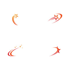 Set Star icon Template