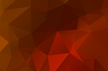 Abstract Red Geometric Background. Raster Illustration