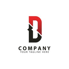 Initial BD Logo Desing Inspiration