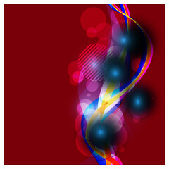 Abstract geometric pattern background with line texture vector illustration