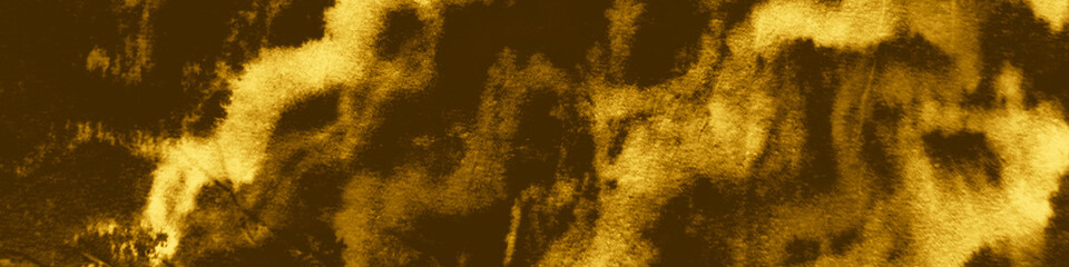 Brushed Gold. Light Watercolor Print. Festive 