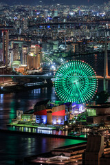 大阪ベイエリアの夜景