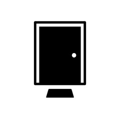Door Icon Design Vector Template Illustration