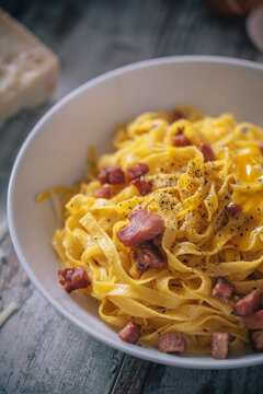 Tagliatelle Carbonara