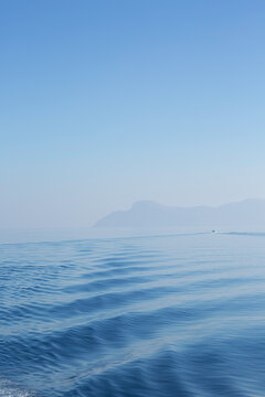 Water waves in a calm sea