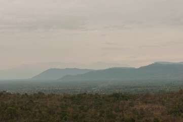 Fototapeta premium fog in the mountains