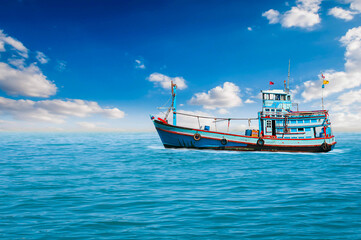 boat in the sea