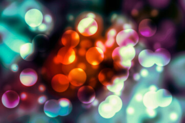 abstract background of lights