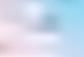 Light Pink, Blue vector blurred and colored pattern.