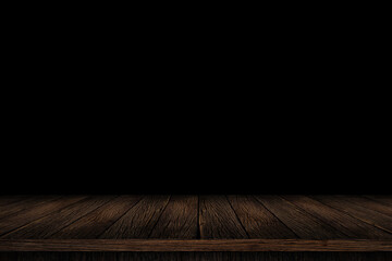 Empty wooden table top. used for display or montage your products