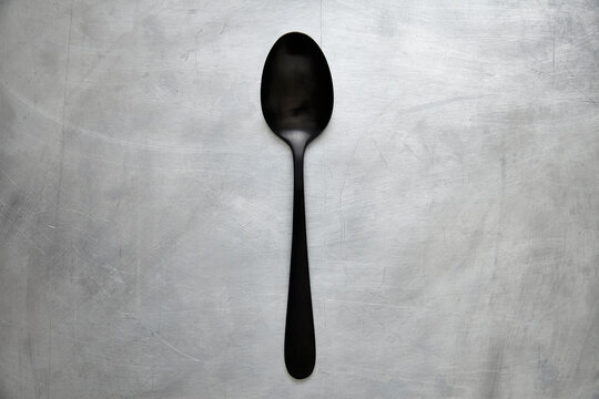Kitchen utensils - Black spoon