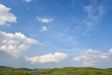 雨予報が青空へ