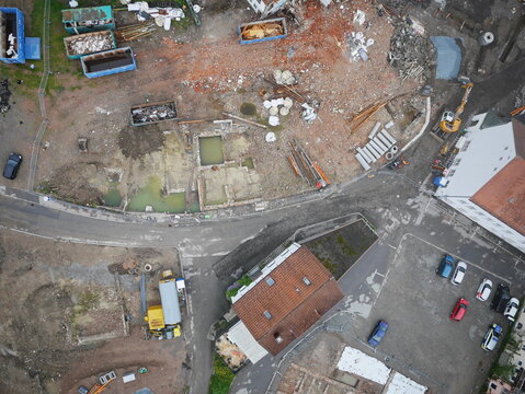 View on constriction area