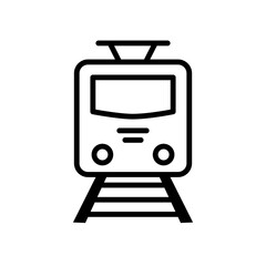 Train And Subway Icon Design Vector Template Illustration