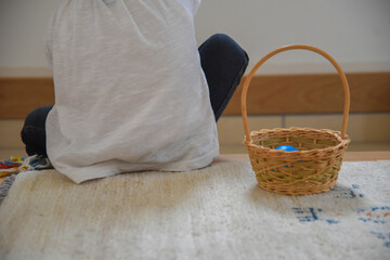 カゴを持ってお外に出たいの！