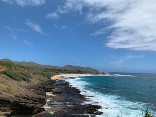 Fototapeta na wymiar hawaii beach