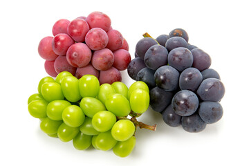 シャインマスカット、クイーンニーナ、ニューピオーネの葡萄3種盛合せ