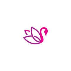 Swan Lotus Logo