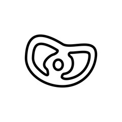 Meat Icon Design Vector Template Illustration