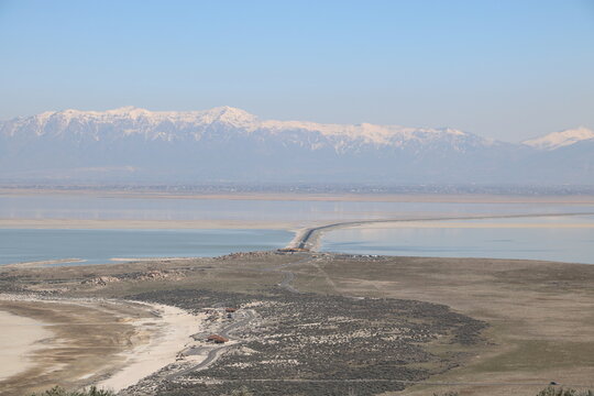 Antelope Island Causeway, Salt Lake City, Utah