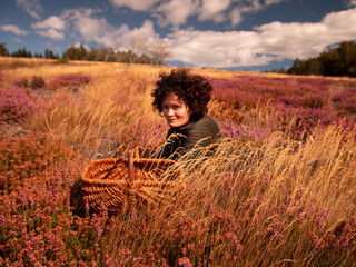 person in the field